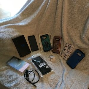 **FINAL MARKDOWN** Samsung Galaxy S8+ unlocked phone with accessories